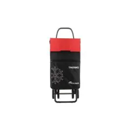 Carro compra termo xl 4 ruedas termo fresh mf 4 negro rojo rolser
