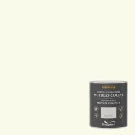 Pintura al agua muebles cocina mate 2,5 l blanco ahumado rust-oleum