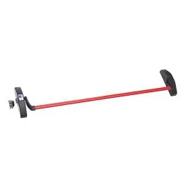 Antipanico sobreponer 1910 90cm 1 punto negro/rojo 1910908nr tesa