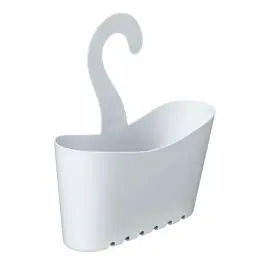 Cestillo multiuso standard con colgador 90x280x250mm blanco tatay