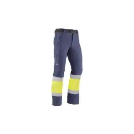 Pantalon alta visibilidad snow marino talla s juba
