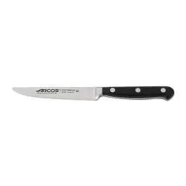 Cuchillo cocina chuletero acero nitrium negro opera 12 cm arcos