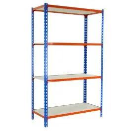 Estanteria orden 900x1500x300mm 4b s/t met az/nar/mad 150kg simonrack