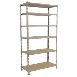 Estanteria orden 900x2500x500mm 6b s/t met galvanizado/mader simonrack
