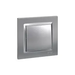 Interruptor conmutador cruce aluminio serie 10 simon