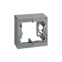 Caja superficie 1 elemento aluminio serie 10 simon