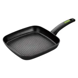 Grill aluminio forjado green con rayas induccion 28 cm monix