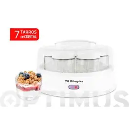 Yogurtera 7 botes yu 2350 15 w orbegozo