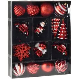 Adorno navidad surtido ro koopman 20 pz import