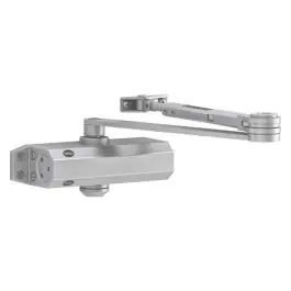 Cierrapuerta 3500 brazo retenedor fuerza 2-4 plata yale