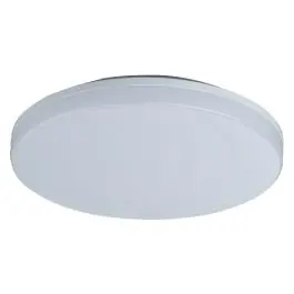 Aplique exter. 28x5cm led 18w 1800lm 4000k ip54 abs bl aspen cristalrecord