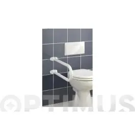 Barra seguridad baño plegable blanco 53 cm wenko
