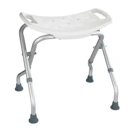 Taburete baño hasta 120kg abat wenko alu/plast bl secura 230