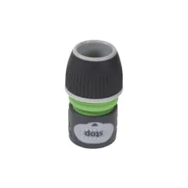 Conector rapido stop bicomponente 19 mm natuur