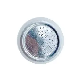 Filtro cafetera aluminio + junta 12 tazas box plus