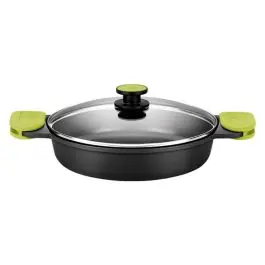 Cazuela baja aluminio fundido foodie 24 cm-induccion bra