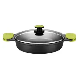 Cazuela baja aluminio fundido foodie 32 cm-induccion bra