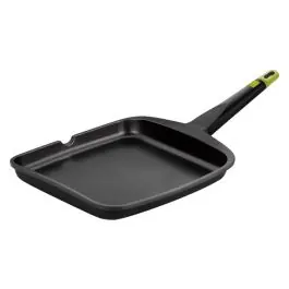 Grill liso aluminio fundido foodie 28 cm induccion bra