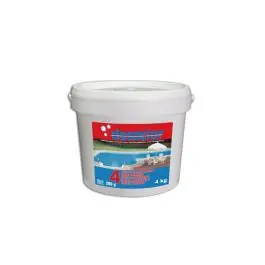 Cloro 4 acciones tabletas 250 gr 4 kg dosaclor