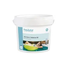 Cloro lento tableta 250 gr 5 kg natuur