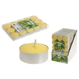 Vela citronela calientaplatos 15 unidades non