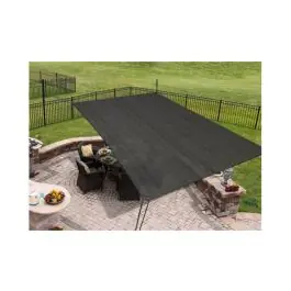 Toldo vela sombreo rectangular ready to hand 125 gr 2,19x3,9 m gris coolaroo