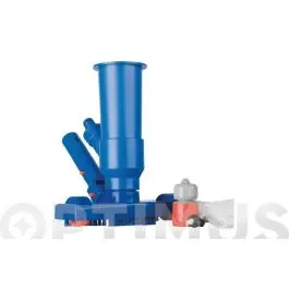 Limpiafondos manual para manguera de jardin micro-ventury conexion clip gre