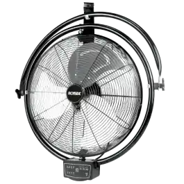 Ventilador industrial pared y techo 3 velocidades 2 en 1 120w ironside