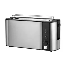 Tostador ranura extralarga inox 1000w ambit