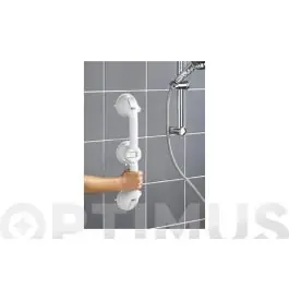 Barra seguridad baño ventosa trio blanco 49.5 cm wenko