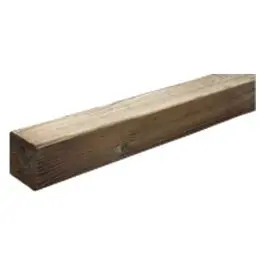 Poste madera cuadrado 9 x 9 x 180 cm forest