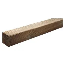 Poste madera cuadrado 7 x 7 x 180 cm forest
