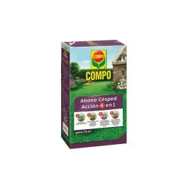 Abono cesped accion 4 en 1 3 kg compo
