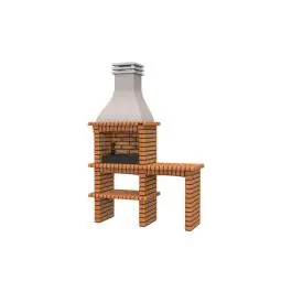 Barbacoa ladrillo bulnes 245 x 160 x 58 cm collippo