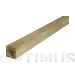 Poste madera cuadrado 9 x 9 x 240 cm forest