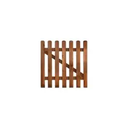 Puerta valla mustang marron 100 x 100 cm forest
