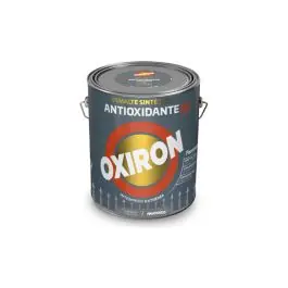 Esmalte antioxidante oxiron pavonado 4 l gris acero titan