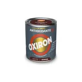 Esmalte antioxidante oxiron pavonado 750 ml marron oxido titan