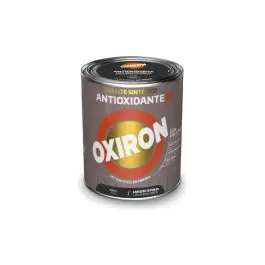 Esmalte antioxidante oxiron liso efecto forja 750 ml negro titan