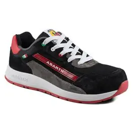 Zapato seguridad s3 abarth 595 negro / rojo talla 45