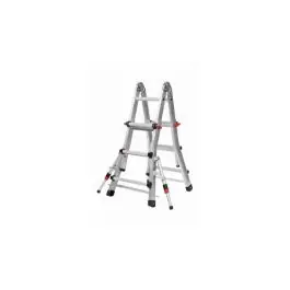 Escalera aluminio telescopica teleflex 3+3 peldaños kylate