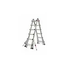 Escalera aluminio telescopica teleflex 6+6 peldaños kylate