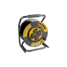 Enrollacable 4 tomas +tapa ip44 con proteccion 3 x 2,5 mm2 25 mts ironside