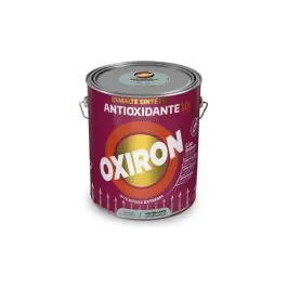 Esmalte antioxidante oxiron liso brillo 4 l gris perla titan