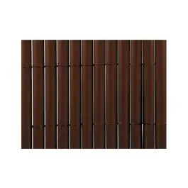 Cañizo sintetico pvc plasticane oval 1 x 3 m chocolate nortene