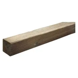 Poste madera cuadrado 7 x 7 x 100 cm forest