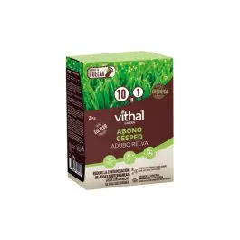 Abono cesped 10 en 1 granulado 2 kg vithal