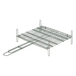 Parrilla estañada doble 30x35 cm sauvic