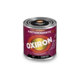 Esmalte antioxidante oxiron liso brillo 250 ml negro titan