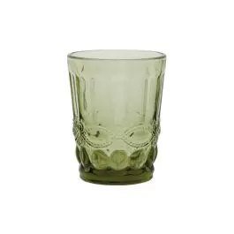Vaso grabado ritual rustico 26 cl verde la bouchée - Non